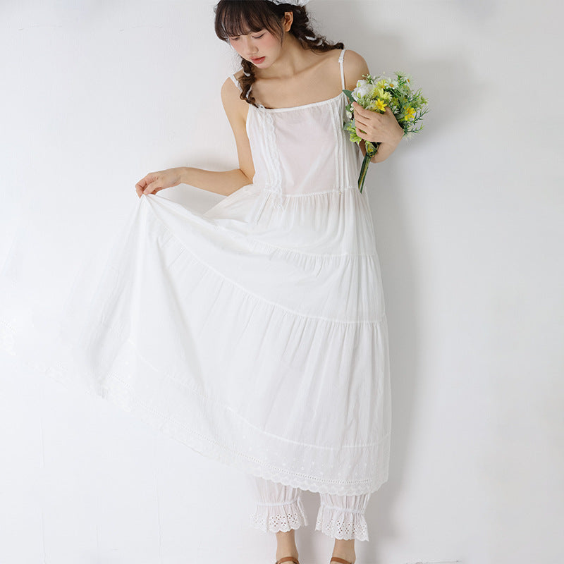 Sakura Cotton Slip Dress