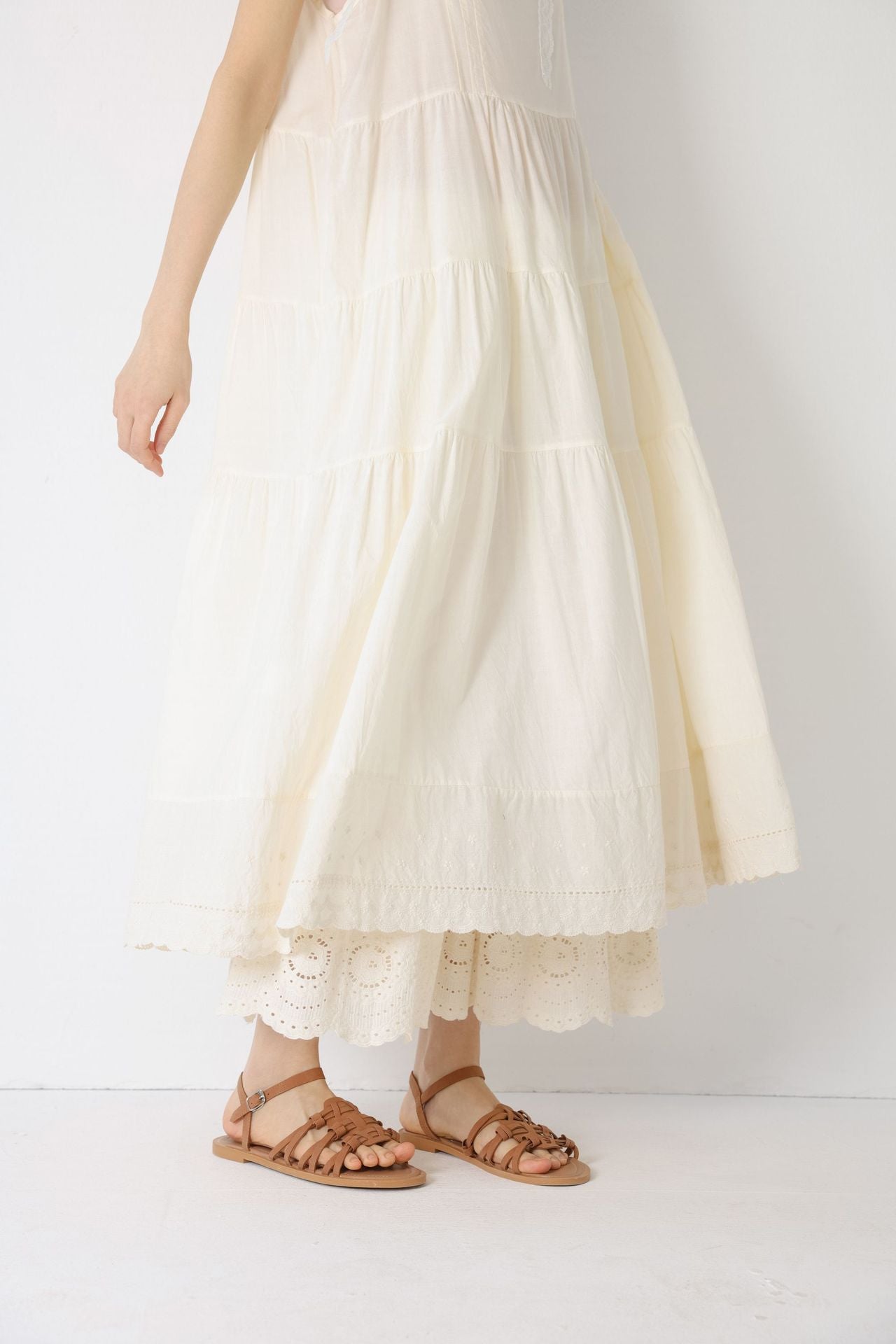 Sakura Cotton Slip Dress