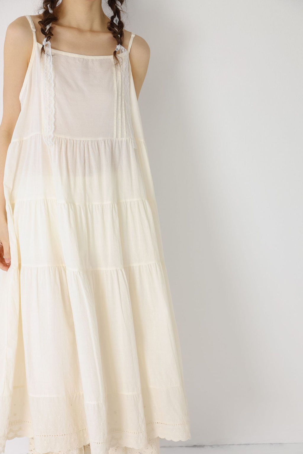 Sakura Cotton Slip Dress