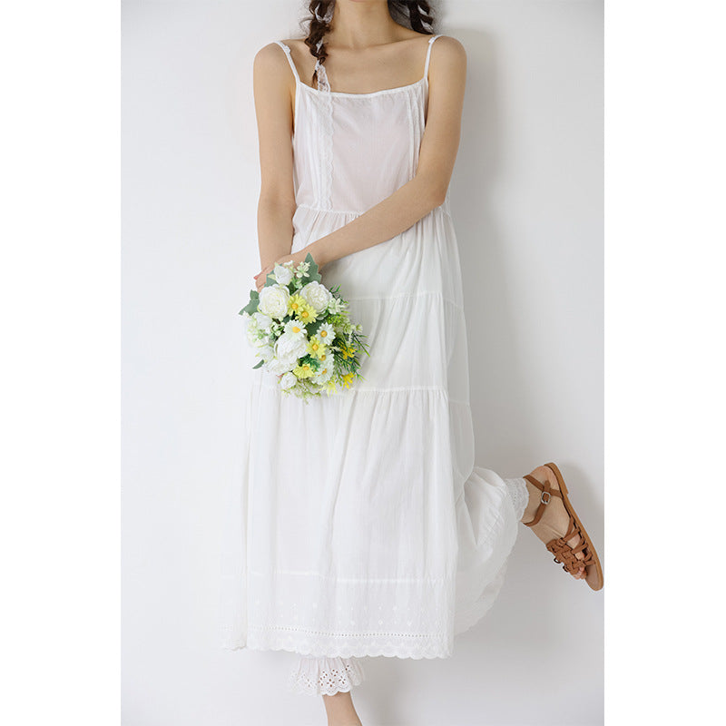 Sakura Cotton Slip Dress