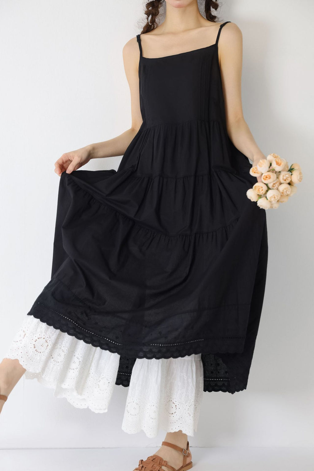 Sakura Cotton Slip Dress