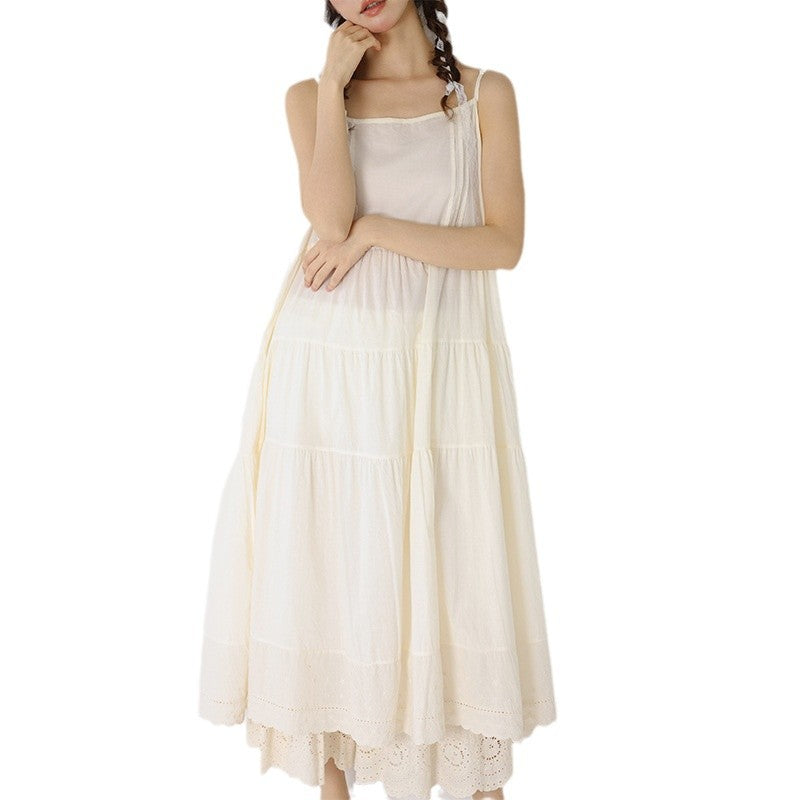 Sakura Cotton Slip Dress