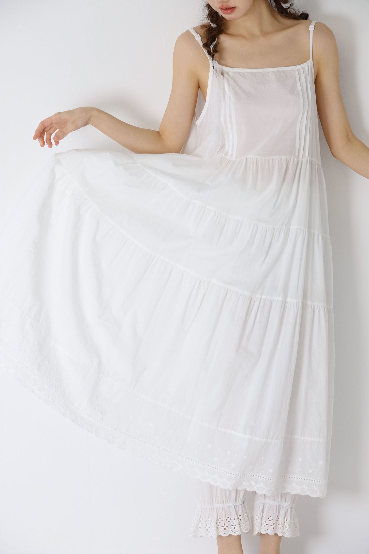 Sakura Cotton Slip Dress